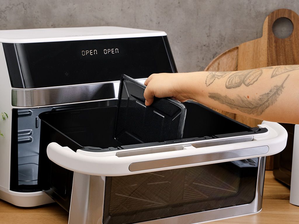 AIRFRYER - DUAL - COMPLEET SET - 8