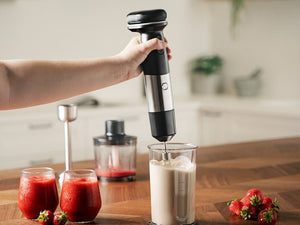 DRAADLOZE STAAFMIXER MET BATTERIJ - 10
