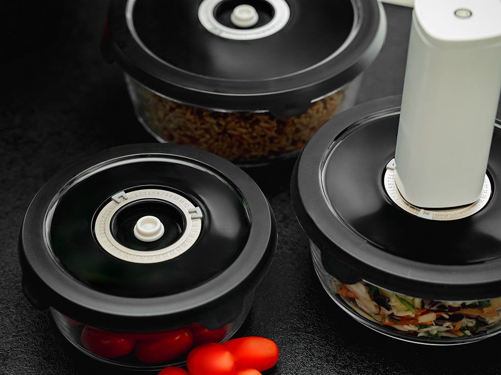 RONDE VACUÜMGLAZEN CONTAINER - ZAKSET - 6