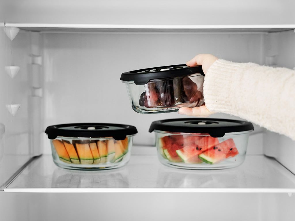 RONDE VACUÜMGLAZEN CONTAINER – 635ML - 12