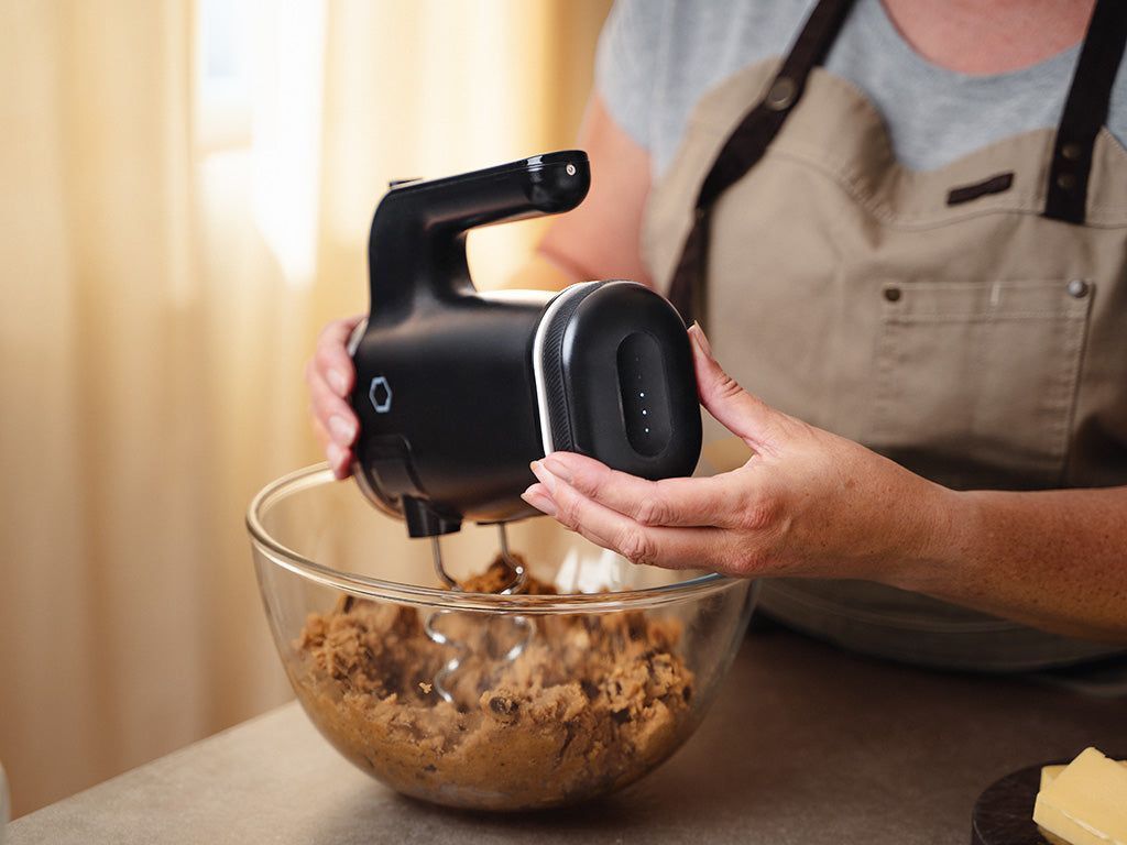 DRAADLOZE HANDMIXER MET BATTERIJPAKKET - 7