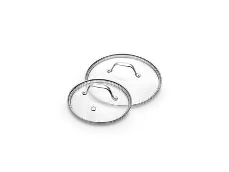 GLAZEN DEKSELSET 18/24 CM – 2-DELIG - 1