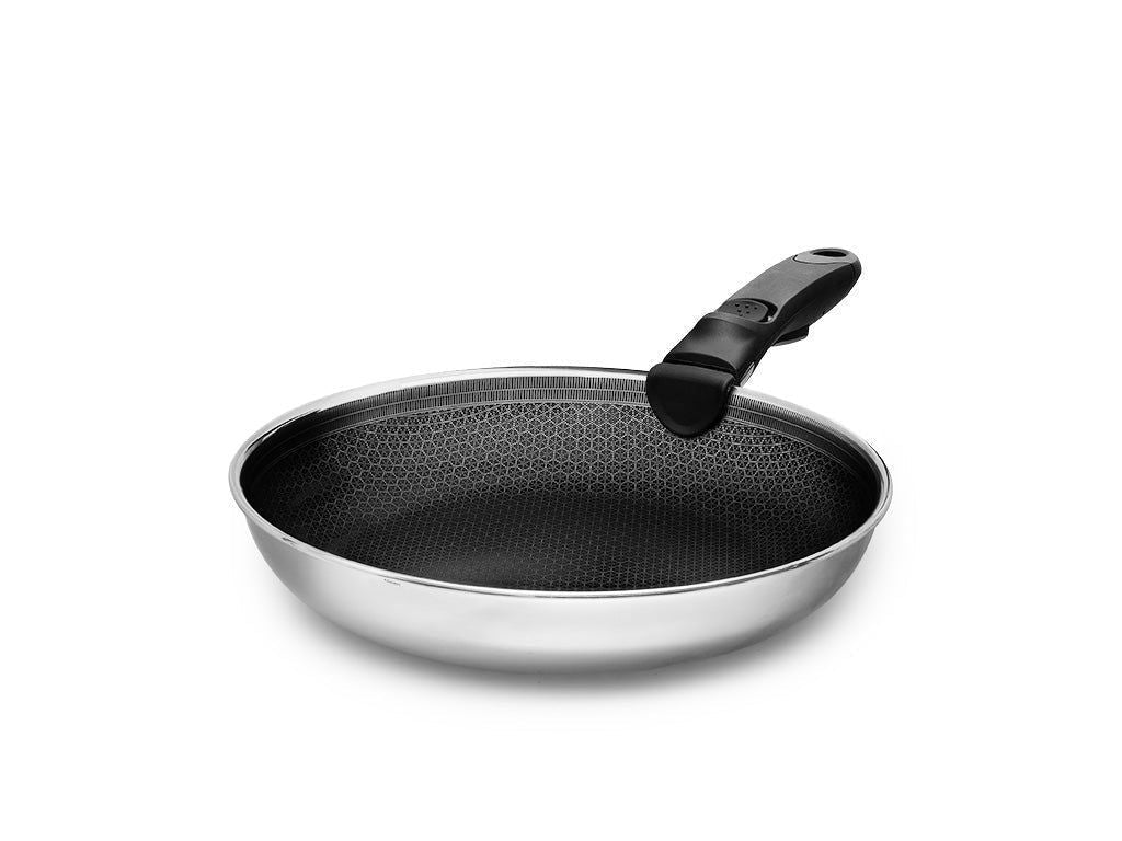 KOEKENPAN MET AFNEEMBARE HANDGREEP 24CM SET - 1